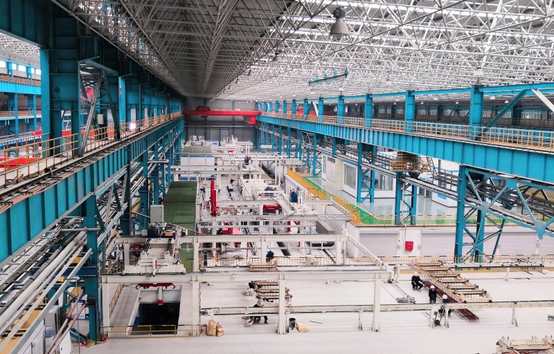 Спроектированный нами газобетонный завод 1