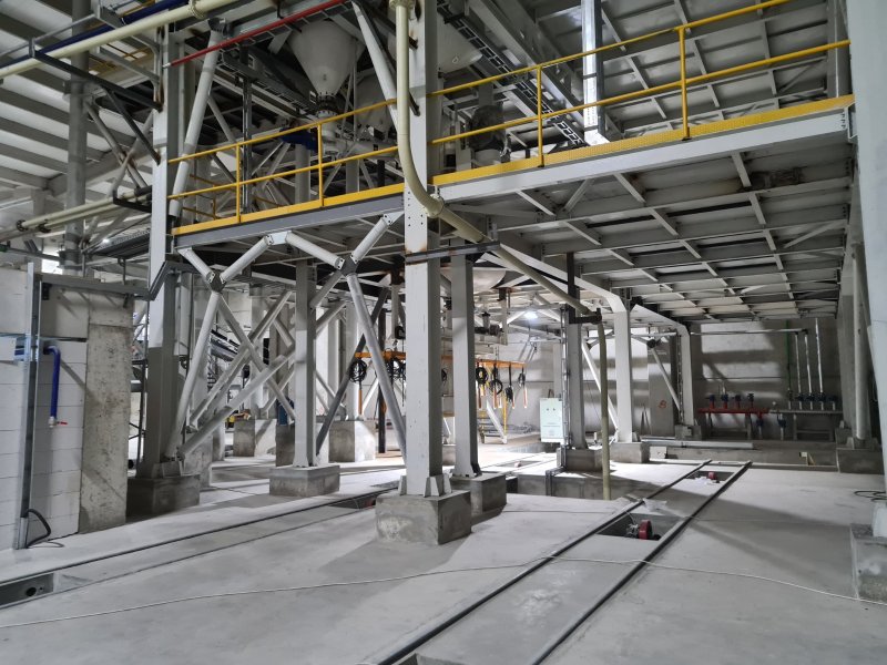 Спроектированный нами газобетонный завод 7