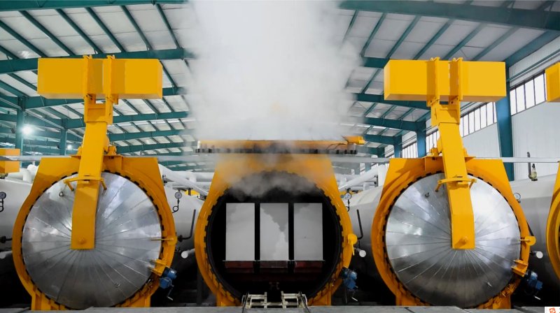 Спроектированный нами газобетонный завод 14