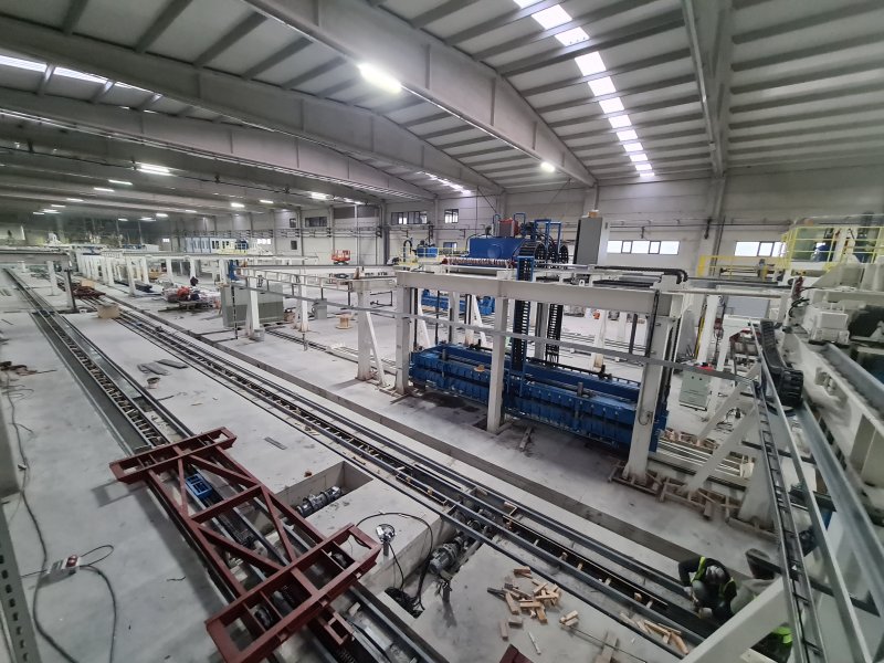 Спроектированный нами газобетонный завод 17